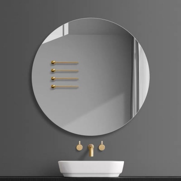 Round Bathroom Mirror - Image 2