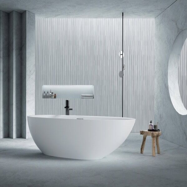 Soaking Acrylic Freestanding Bathtub