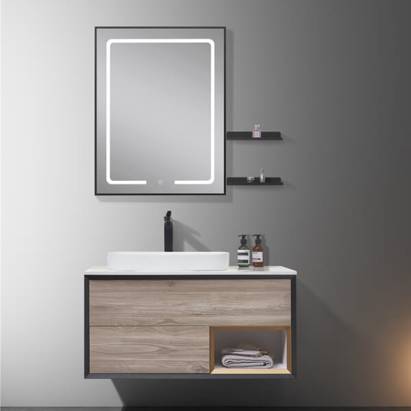 Wood Bathroom Vanity - Image 4