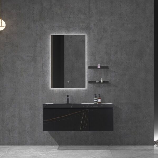 Wholesale Black Luxury Slate Bathroom Cabinet